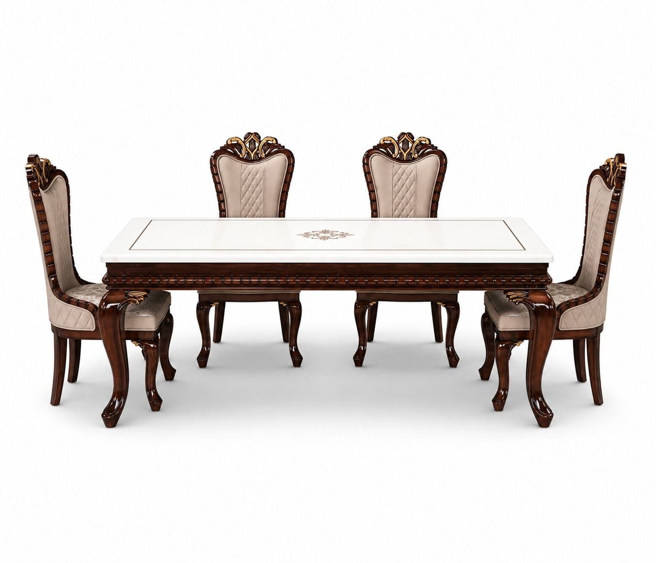 Image 6 for Trishul 1+6 Seater Dining Set (RCH TD)(OWD)(EC)