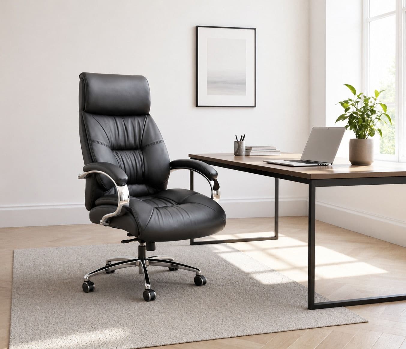 Image 1 for Promax 111 Brown Office Chair (PM)