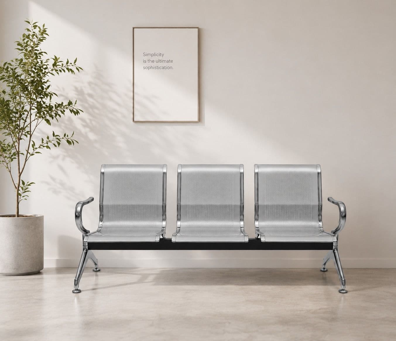 Image 1 for China 3 Seater Waiting Room Chair (PM)