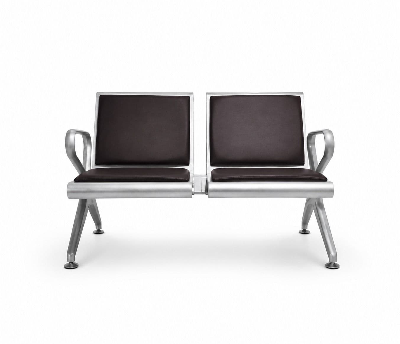 Image 2 for Metro 2 Seater With Cushion Waiting Room Chair (PM)