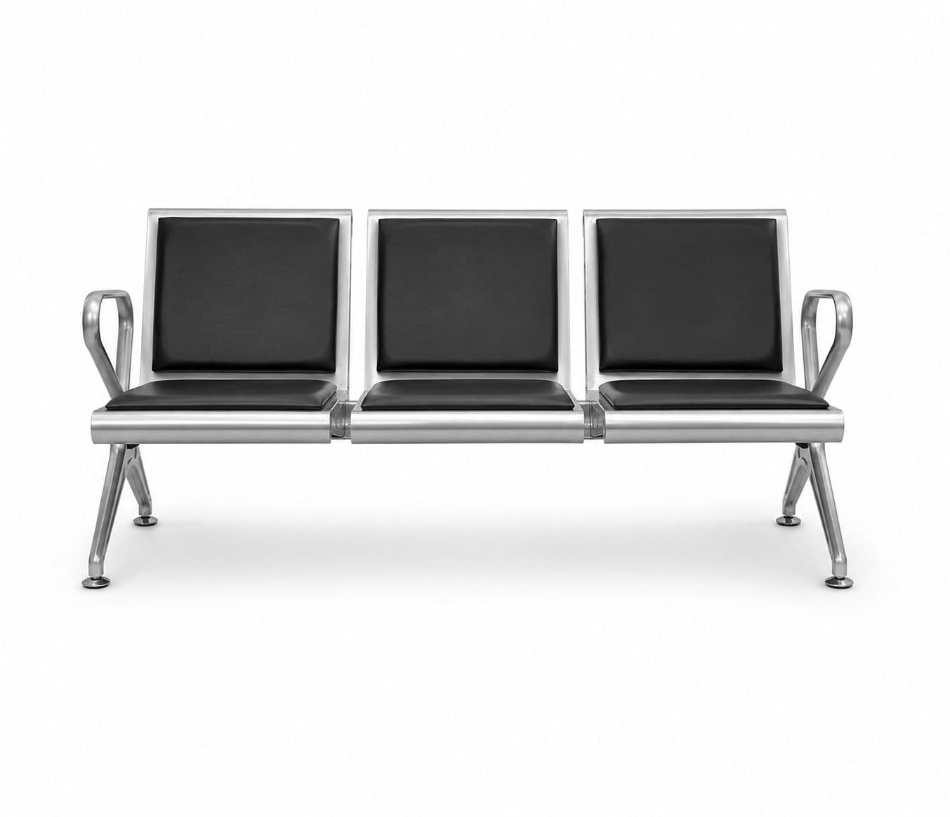 Image 2 for Metro 3 Seater With Cushion Waiting Room Chair (PM)