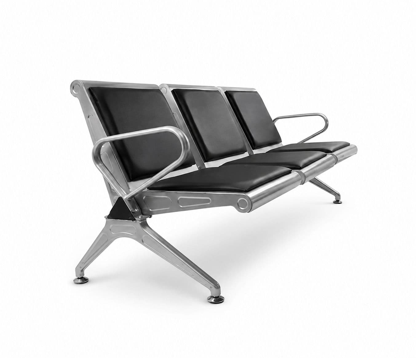 Image 3 for Metro 3 Seater With Cushion Waiting Room Chair (PM)