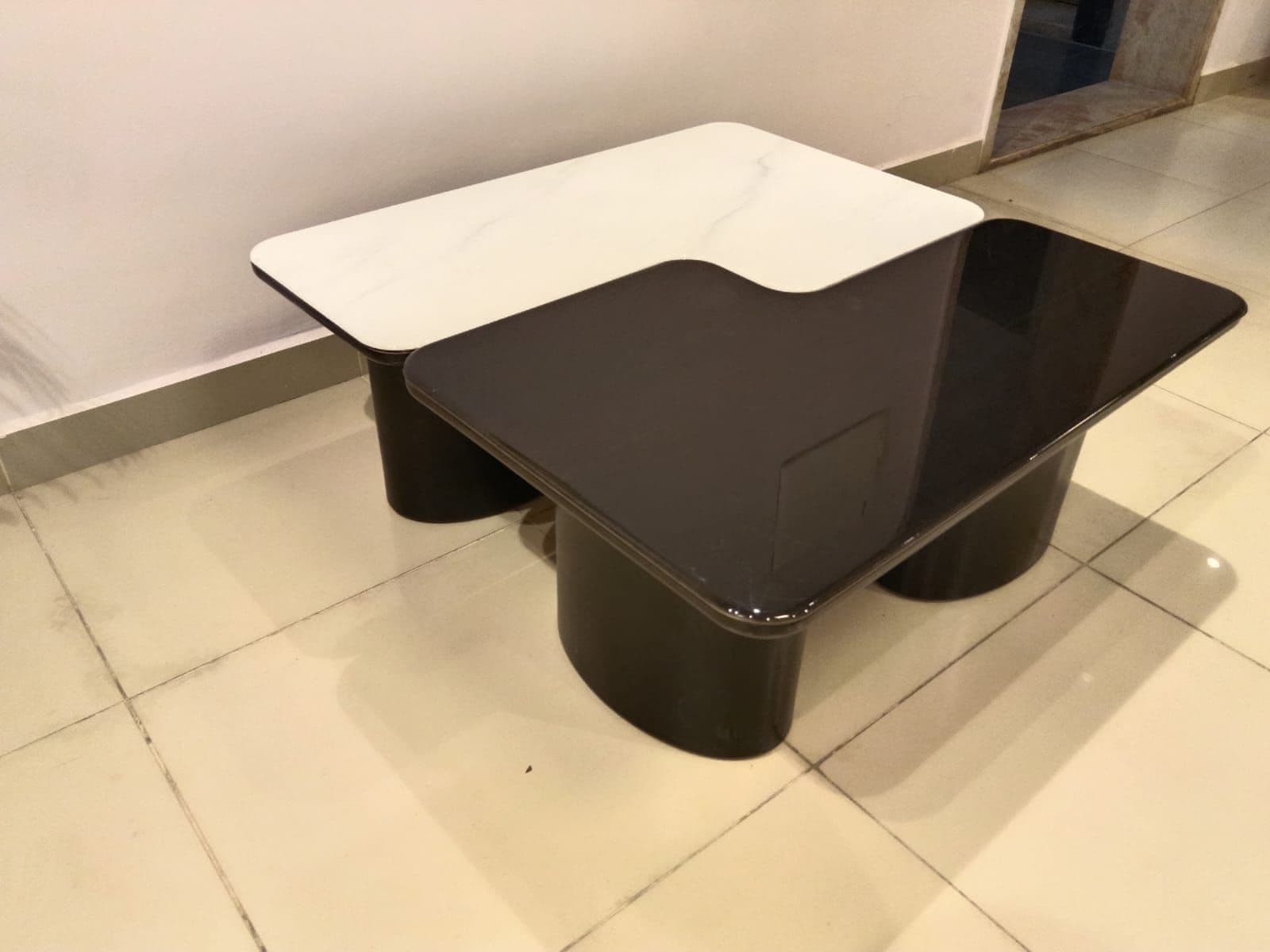 Image 8 for 1134 Centre Table Marble Top And Down Wood Base (HYD OTD)
