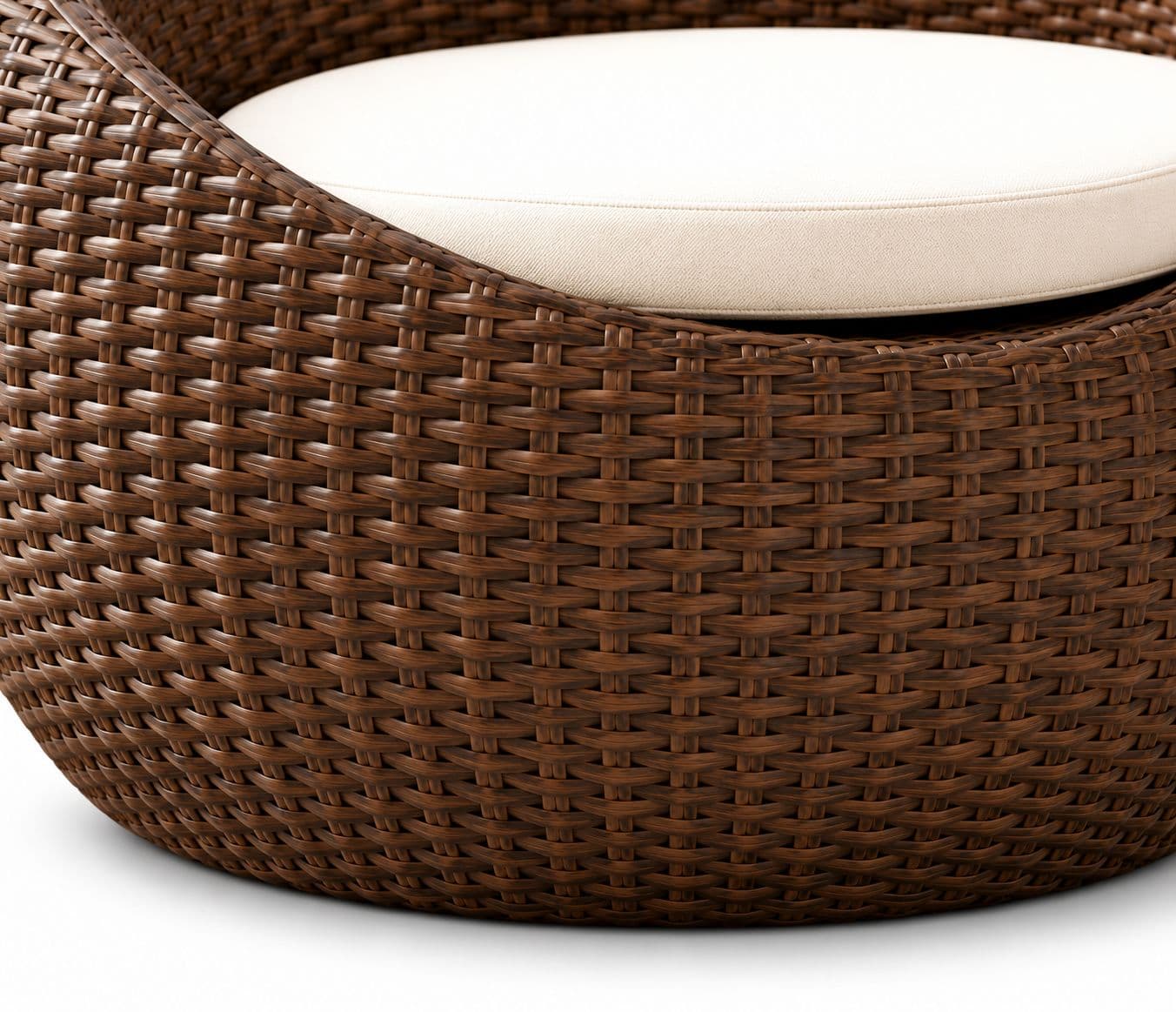 Image 10 for ODR-06 (Wicker) 1+4 Chairs And With Black Cushion Seat (RCH SW) (OWD)