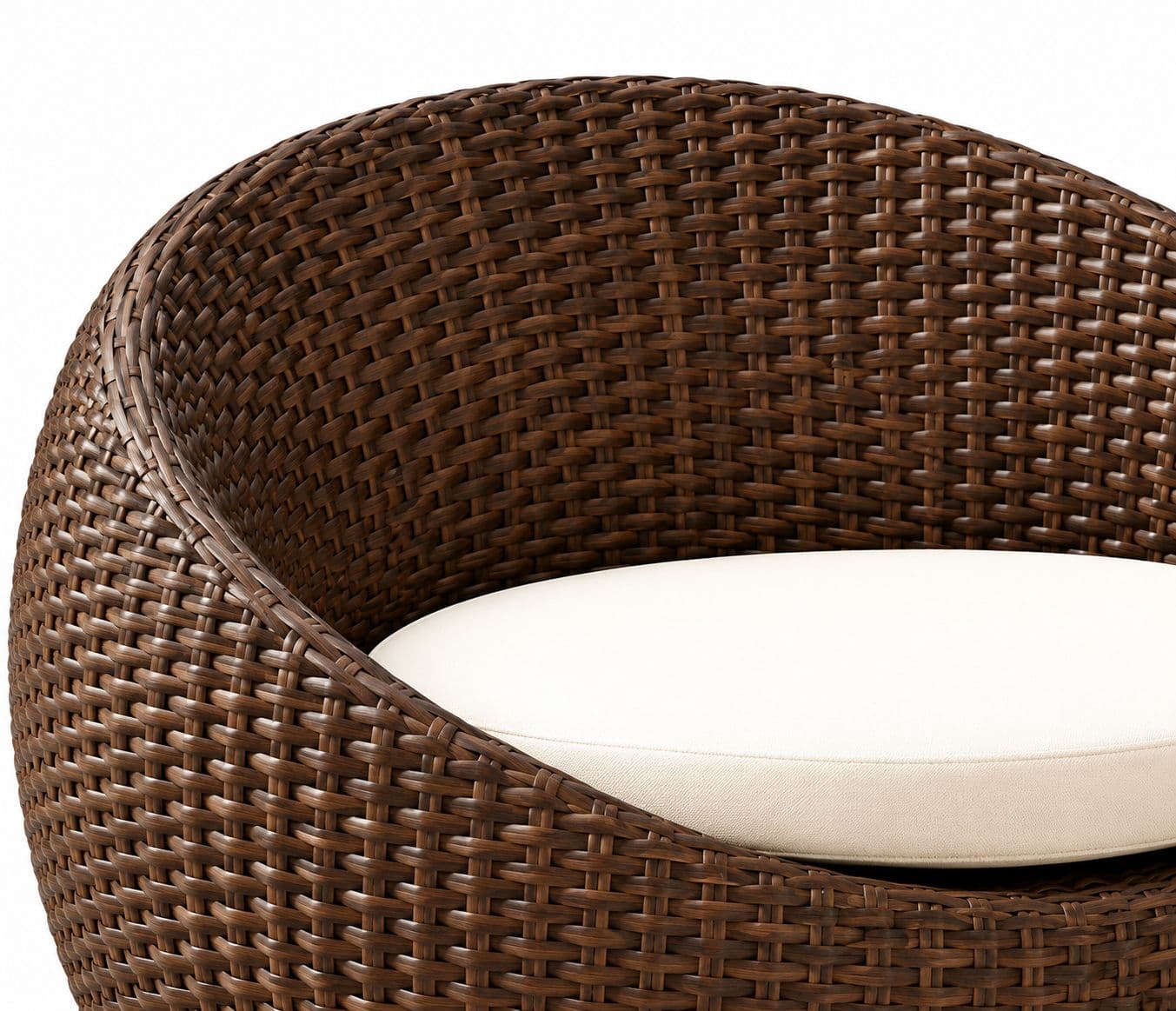 Image 8 for ODR-06 (Wicker) 1+4 Chairs And With Black Cushion Seat (RCH SW) (OWD)