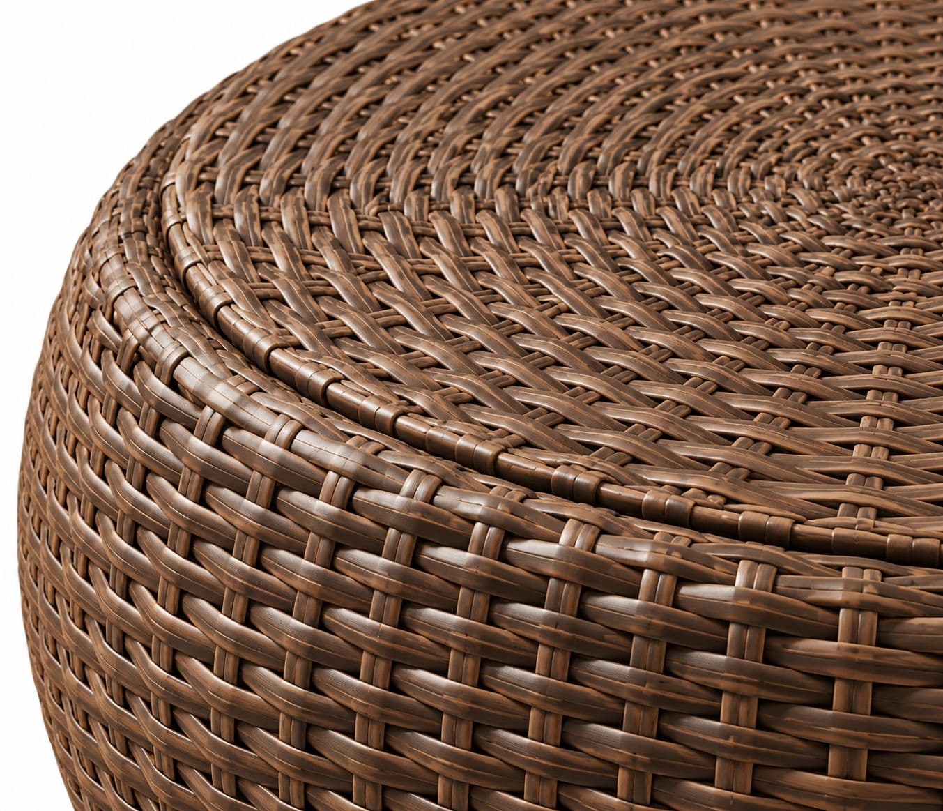 Image 5 for ODR-06 (Wicker) 1+4 Chairs And With Black Cushion Seat (RCH SW) (OWD)
