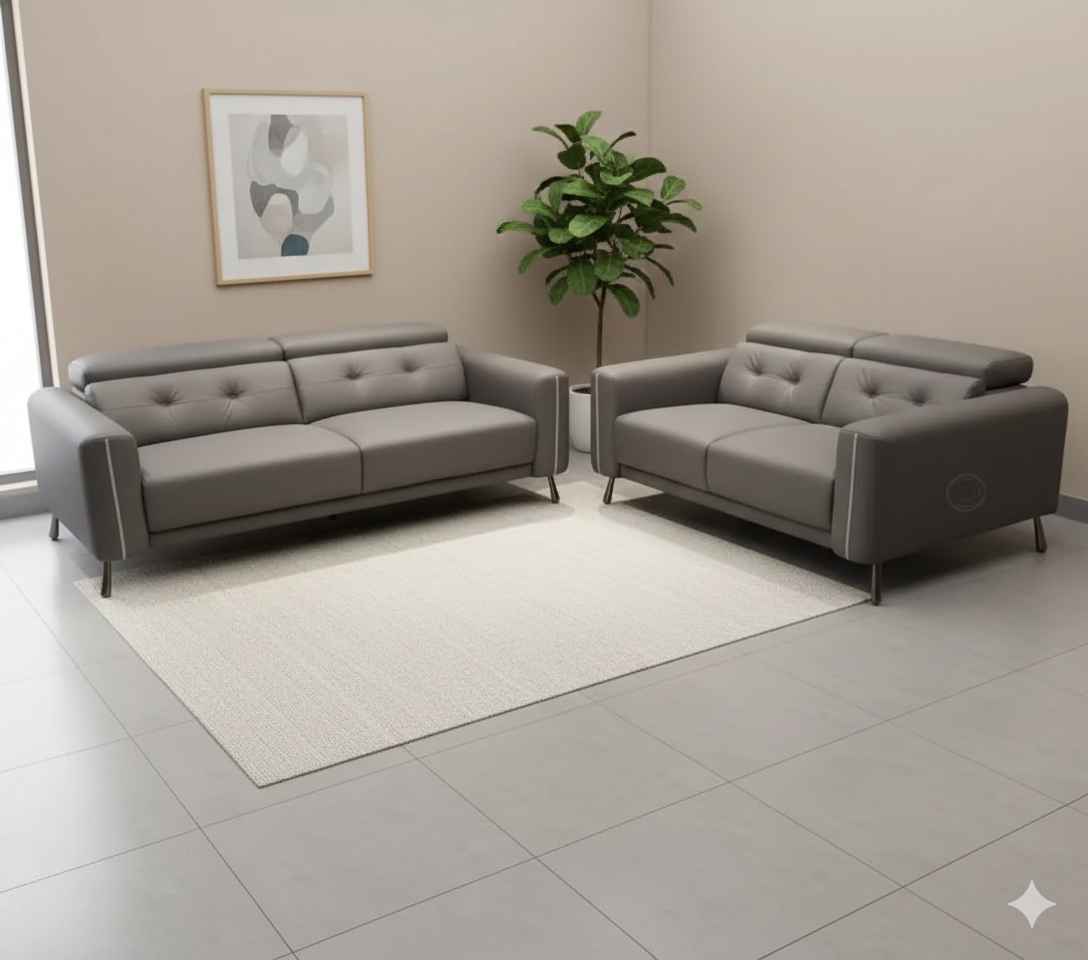 Image 1 for ZM 955 Adjustable Headrest Sofa 3+2 Seater Leather Fabric