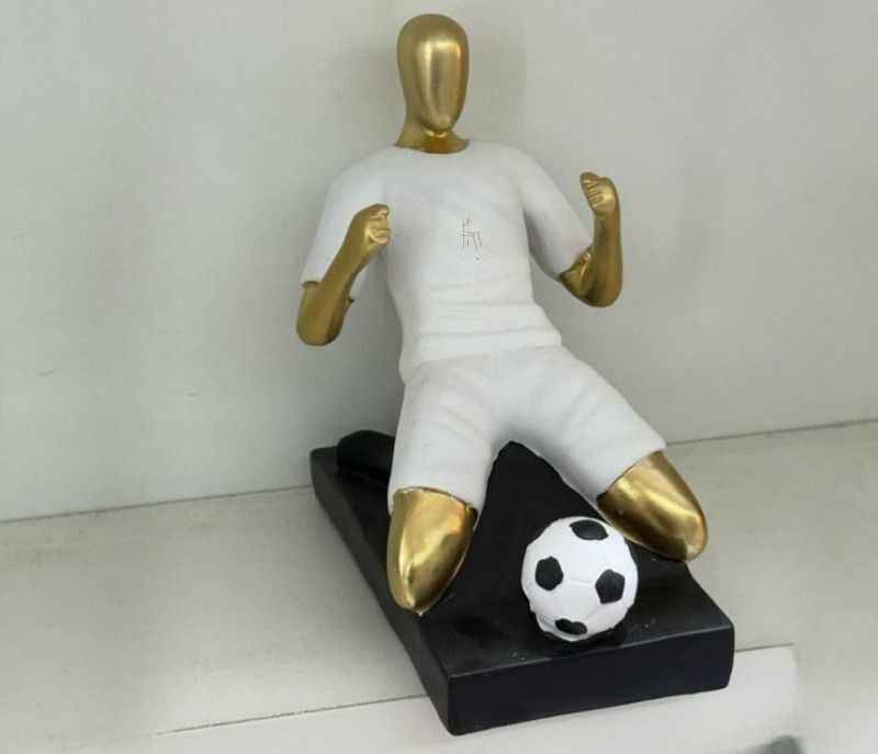 Image 2 for RRA-17 A/B Football Player Statue Decorative Showpiece for Home, Living Room
