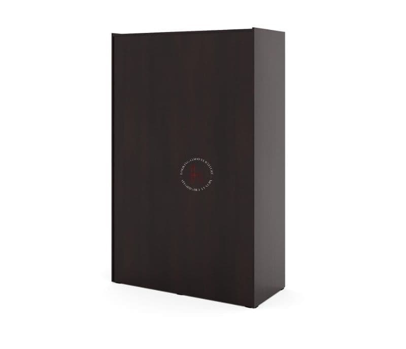 Image 6 for Armaira 3 Door Multi Utility Wardrobe (Walnut Satin)