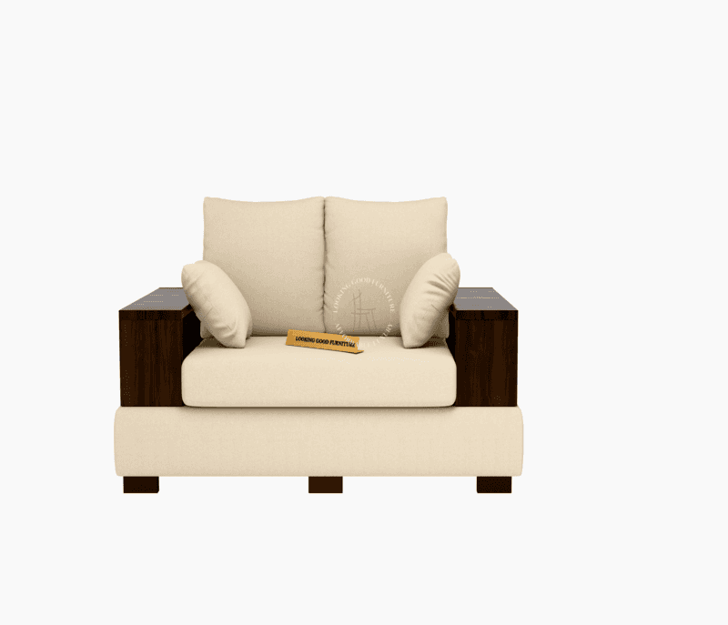 Image 3 for Box Sofa (Suede Velvet Fabric)
