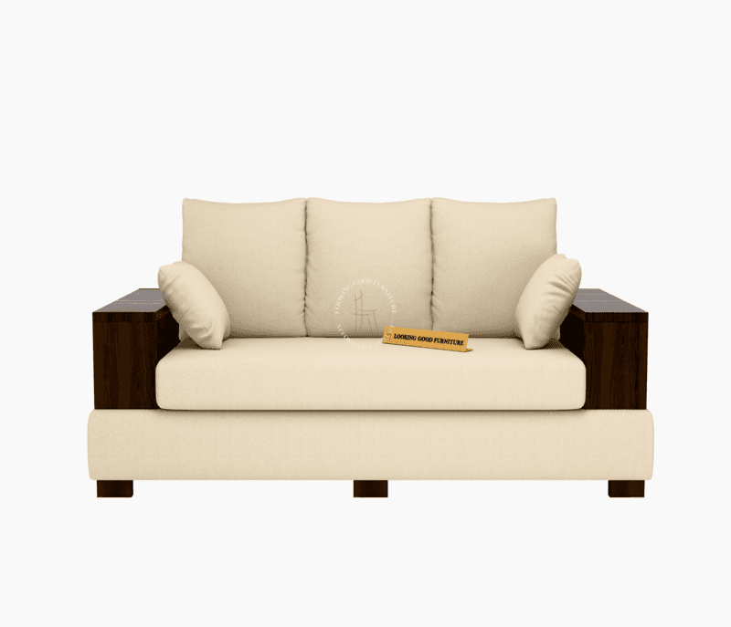 Image 2 for Box Sofa (Suede Velvet Fabric)
