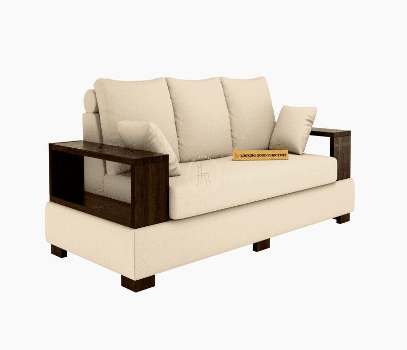 Image 3 for Box Sofa (Suede Velvet Fabric)