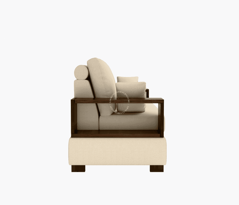 Image 6 for Box Sofa (Suede Velvet Fabric)