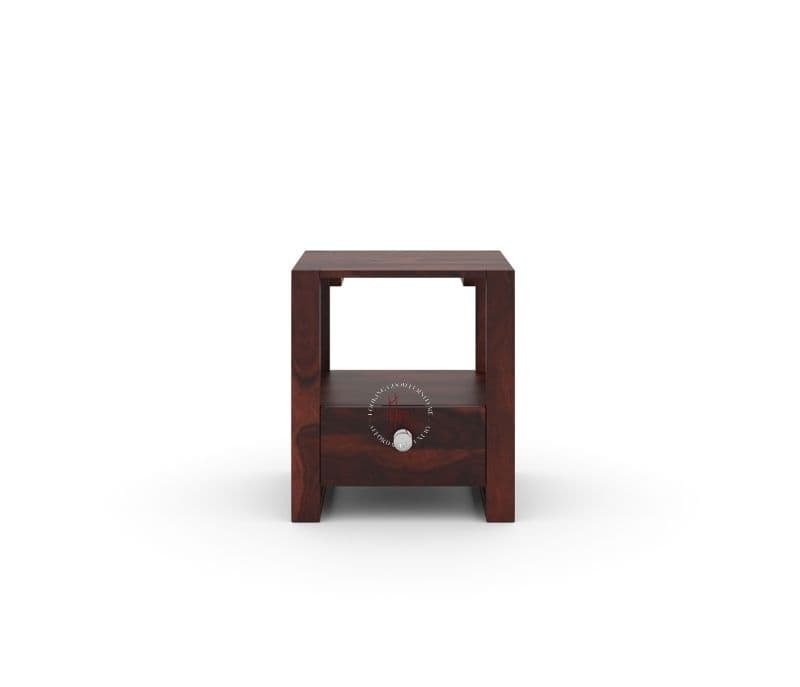 Image 2 for Mira Bedside Table (Walnut Glossy) (WI)