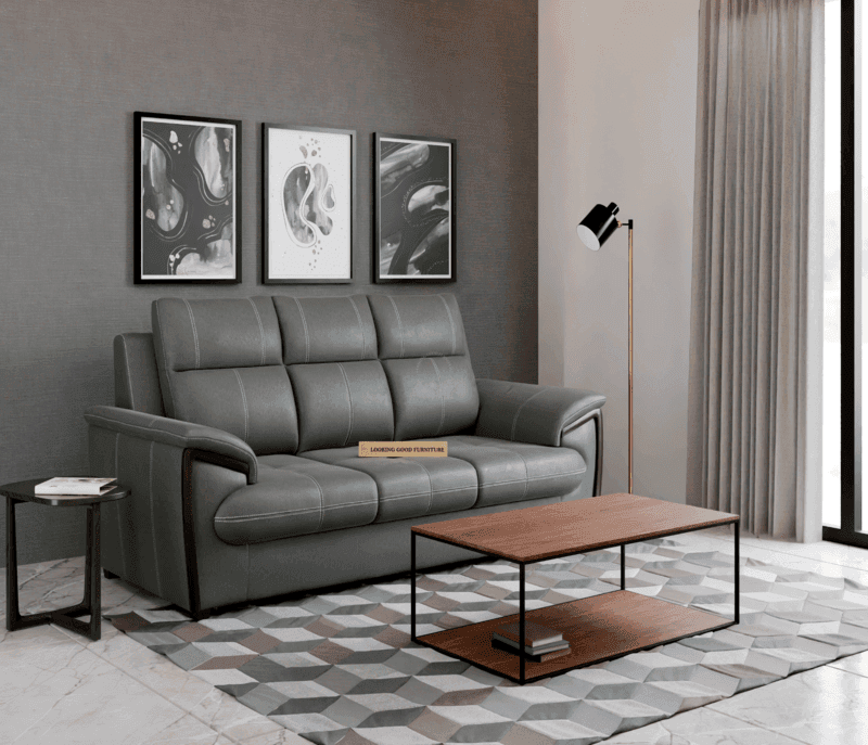 Image 1 for Oslo Morden Sofa (Micro Swede, Green)