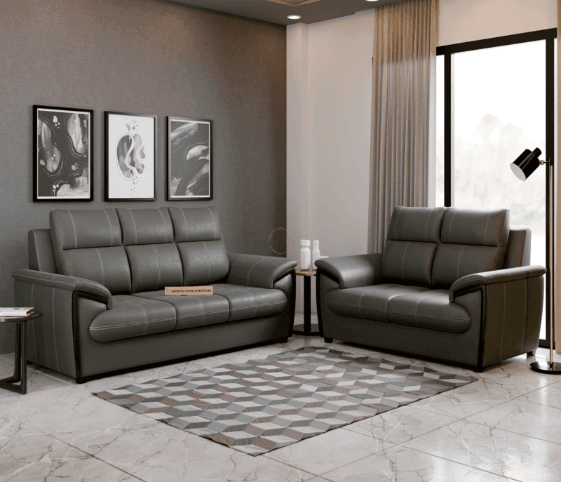 Image 1 for Oslo Morden Sofa (Micro Swede, Green)