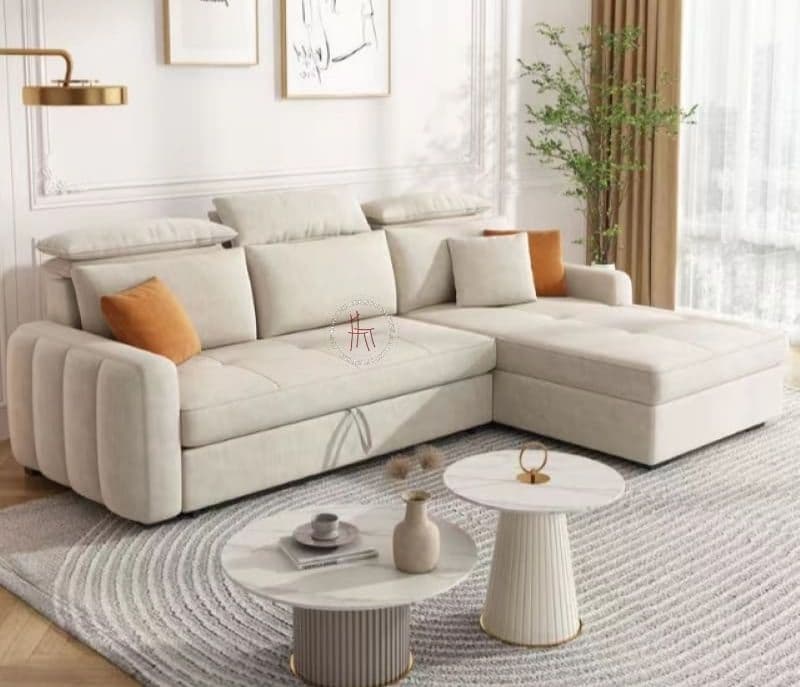 Image 5 for Albatross Customizable Sofa Cum Bed (Ivory)