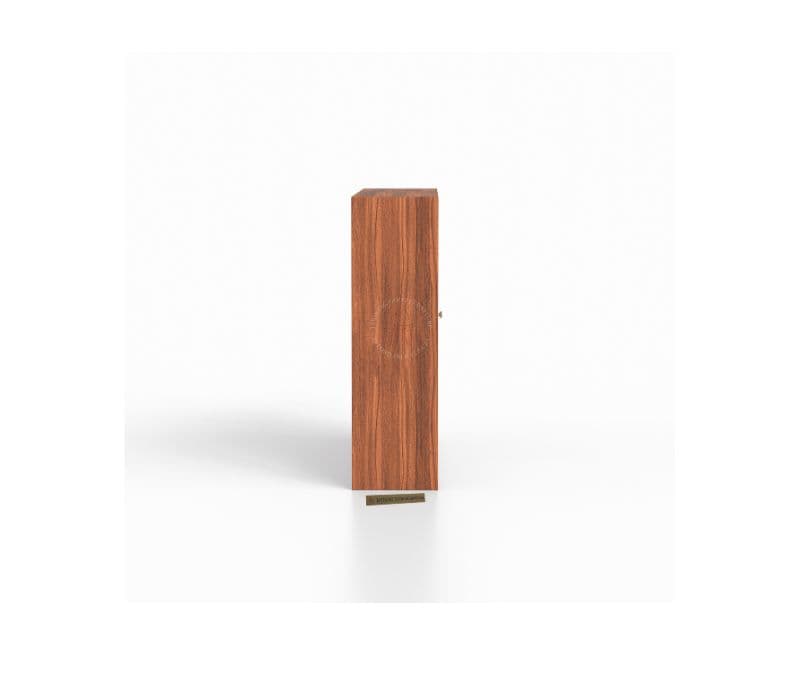 Image 9 for Alves Bookshelf with Storage (Exotic Teak Finish)