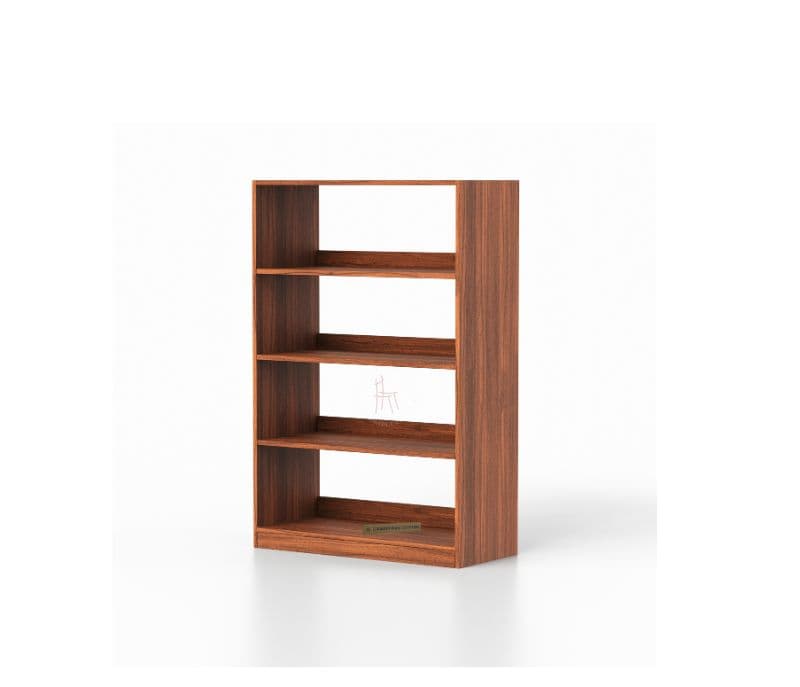 Image 2 for Alvok Open Bookshelf (Exotic Teak Finish)