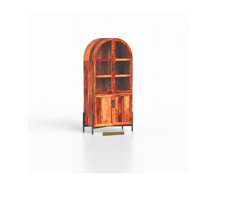 Image 5 for Daro Sheesham Wood Bookshelf (Honey Finish)