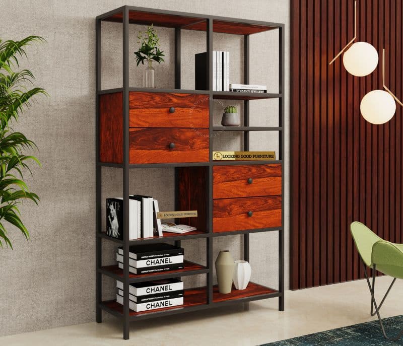 Gino Display Unit (Honey Finish)
