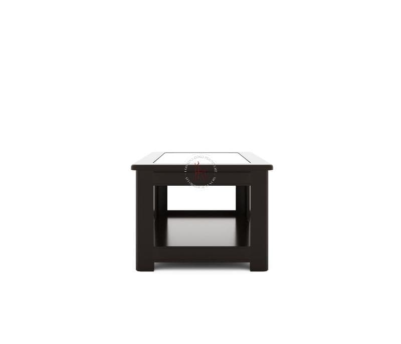 Image 3 for Jessa Glass Top Coffee Table (Walnut Satin) (WI)