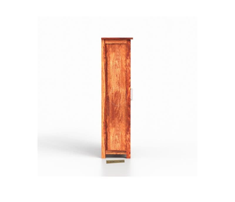 Image 7 for Occa Sheesham Wood Display Unit With Closed Storage (Honey Finish)