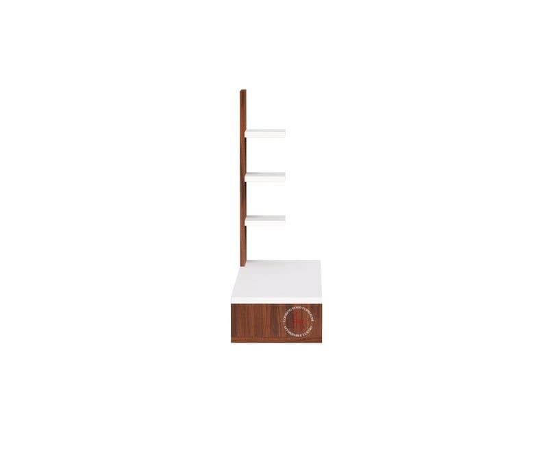 Image 5 for Salve Wall-Mounted Tv Unit (Exotic Teak Finish)