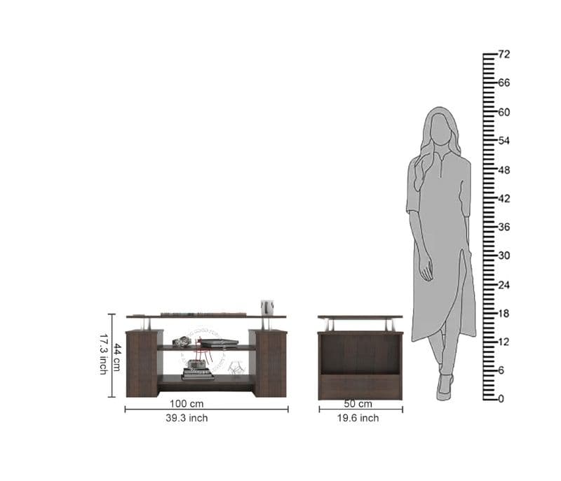 Image 7 for Tara Coffee Table (Choco Maple) (WI)