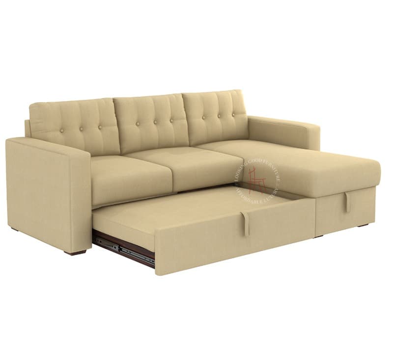 Image 7 for Fiore Right Aligned Convertible Sofa Cum Bed