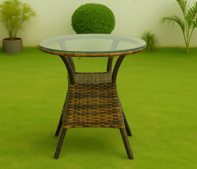Milano Wicker Outdoor Garden Table